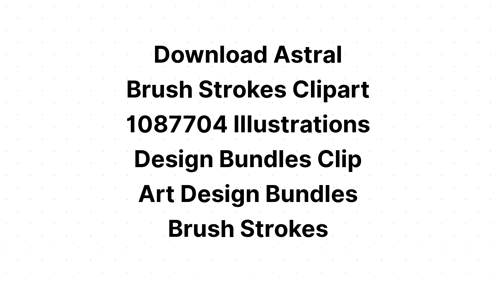 Download Christmas Brush Strokes Glitters Clipart SVG File